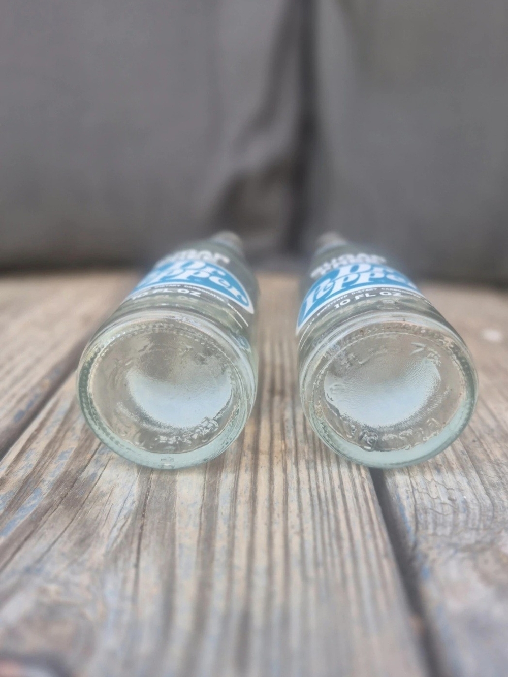 Dr Pepper Sugar Free 10 fl oz Vintage Glass Bottles - Blue Logo - Picture 3 of 5